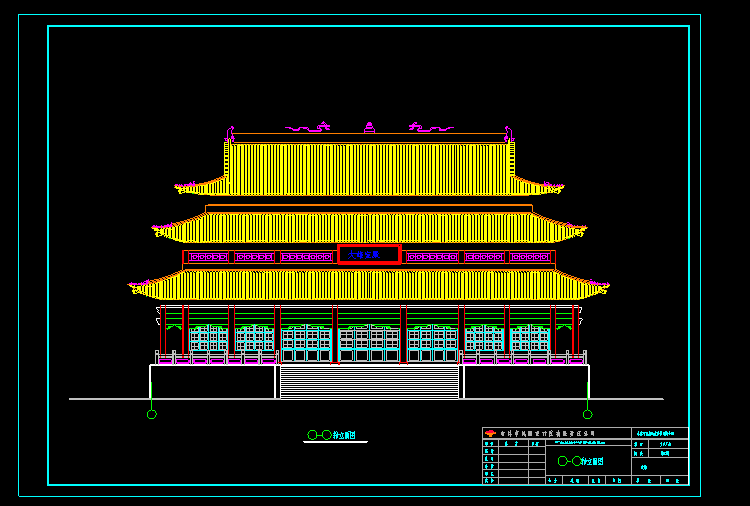 海量中国古建筑CAD图纸