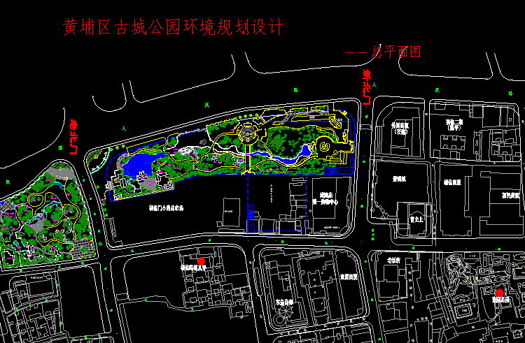 280套公园广场绿化建筑CAD图纸