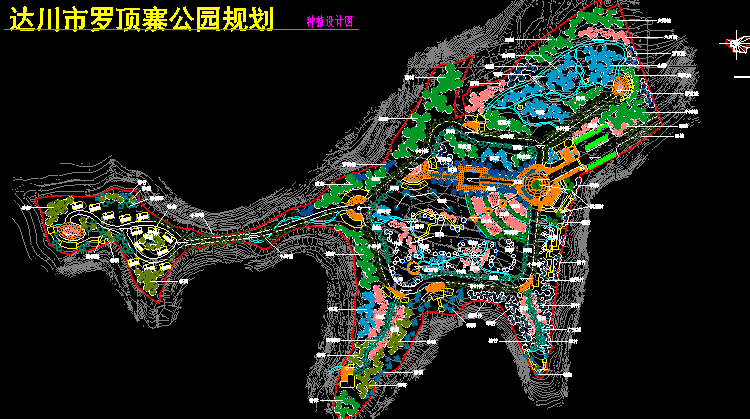 280套公园广场绿化建筑CAD图纸