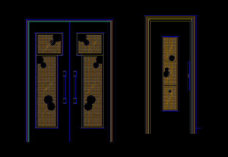 建筑钢筋CAD施工图