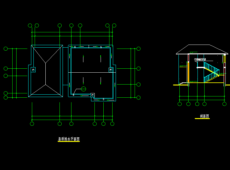 别墅设计建筑结构CAD施工图