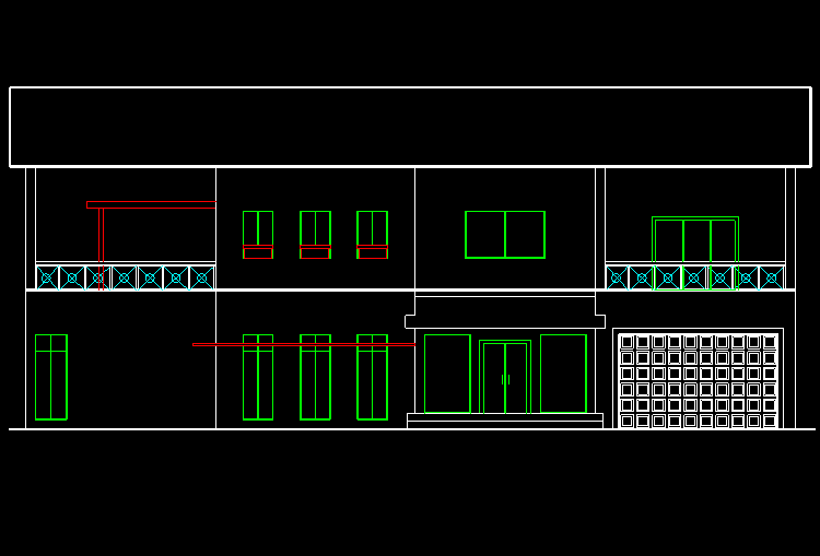 别墅小区特色大门建筑