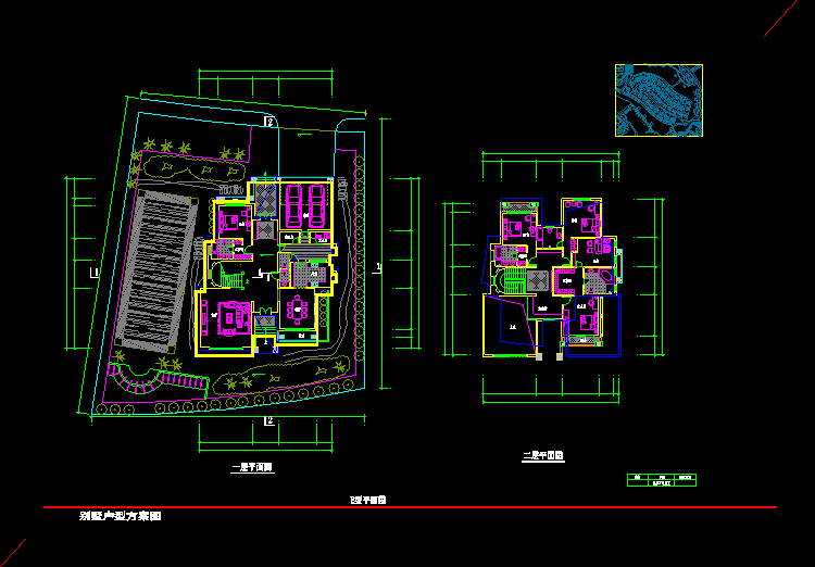 经典别墅装饰CAD设计