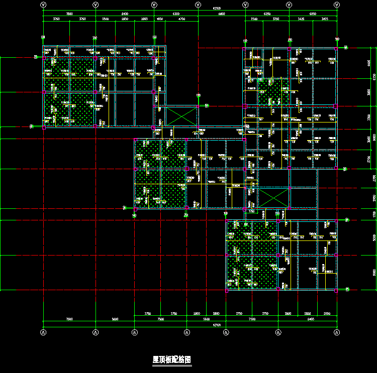 住宅楼全套结构CAD施工图图纸