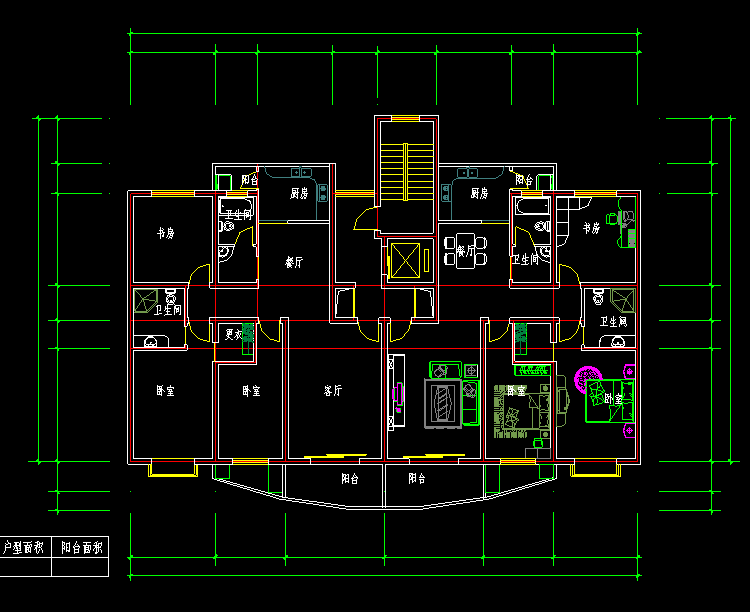 CAD设计图纸施工图全集素材库