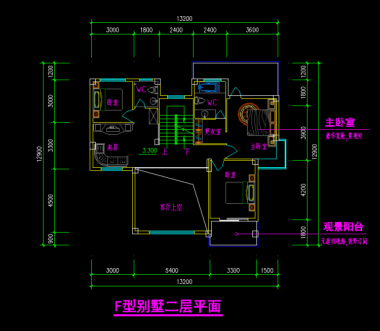 国外别墅规划设计CAD施工图