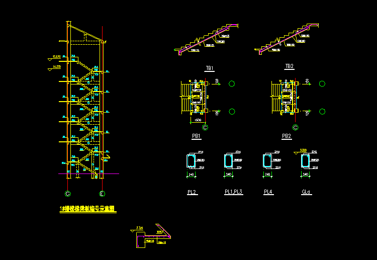 AutoCAD机械建筑CAD施工图图纸