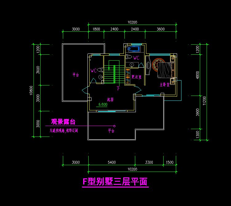 国外别墅规划设计CAD施工图