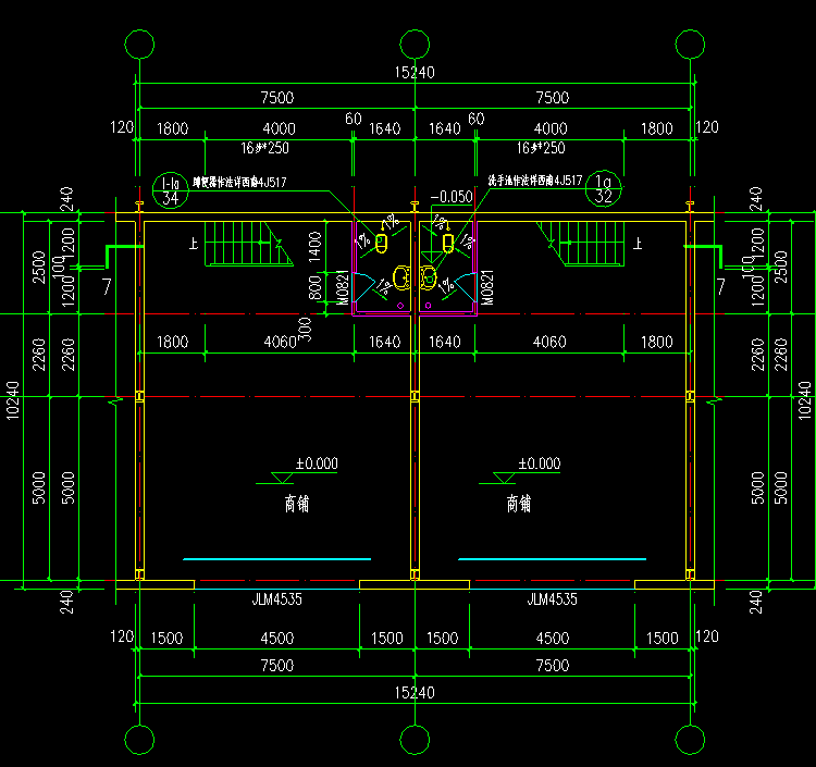 某公司钢筋结构工程CAD施工图