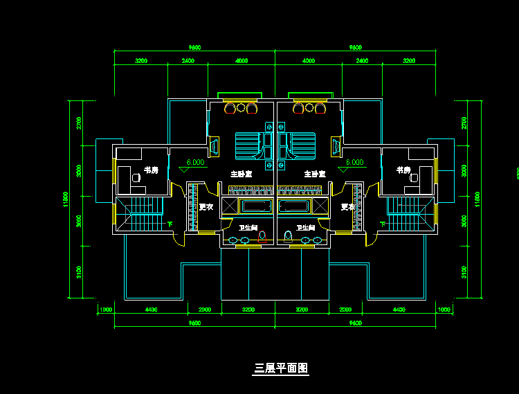 建筑结构CAD施工图