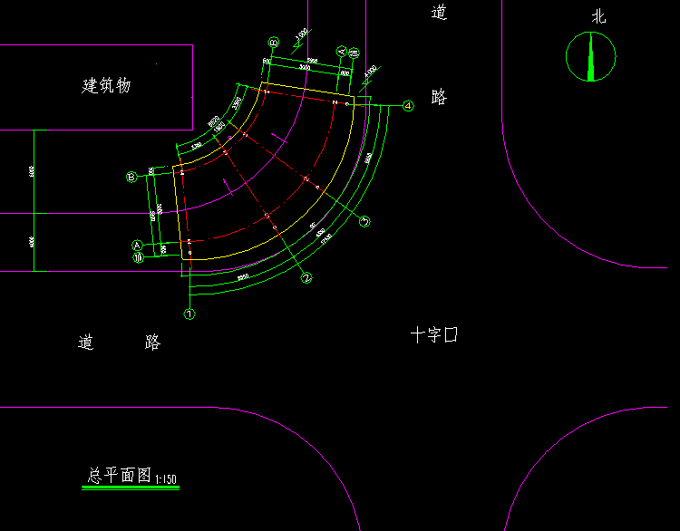 住宅楼全套结构CAD施工图图纸