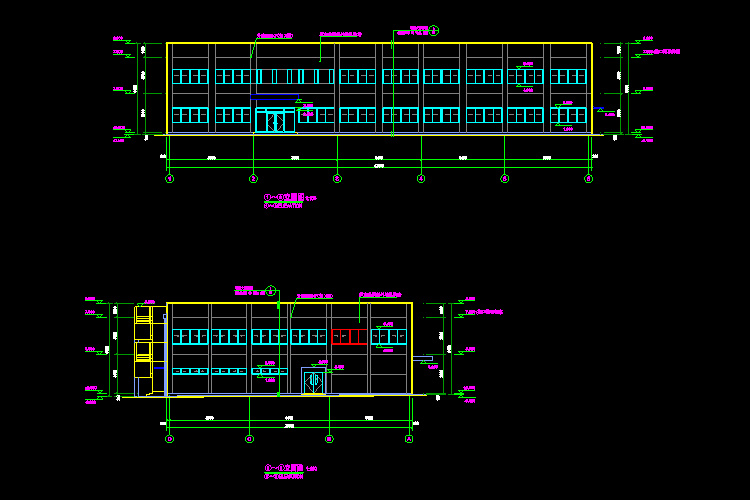 厚生楼CAD建筑施工图图纸分享