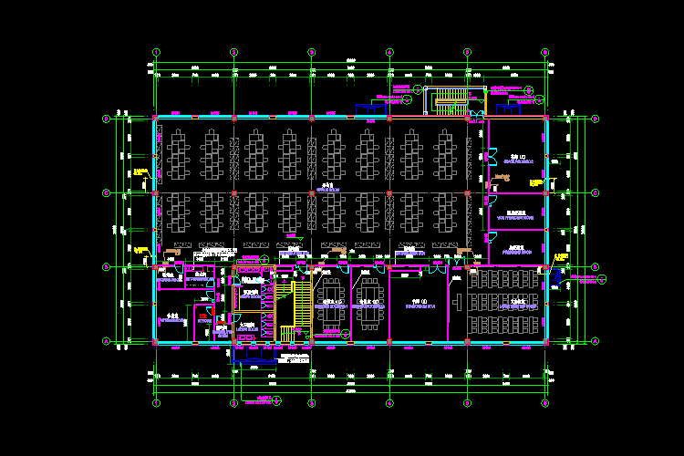 厚生楼CAD建筑施工图图纸分享