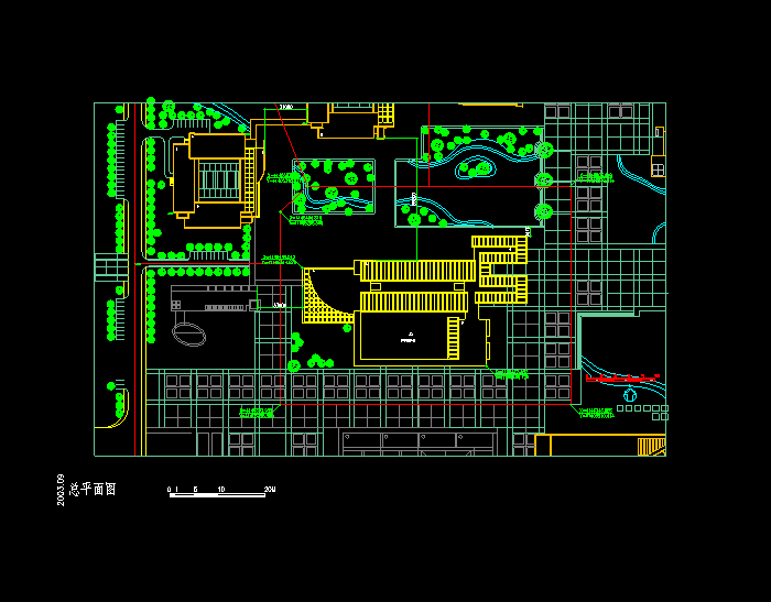 某学校CAD建筑设计CAD施工图图纸3