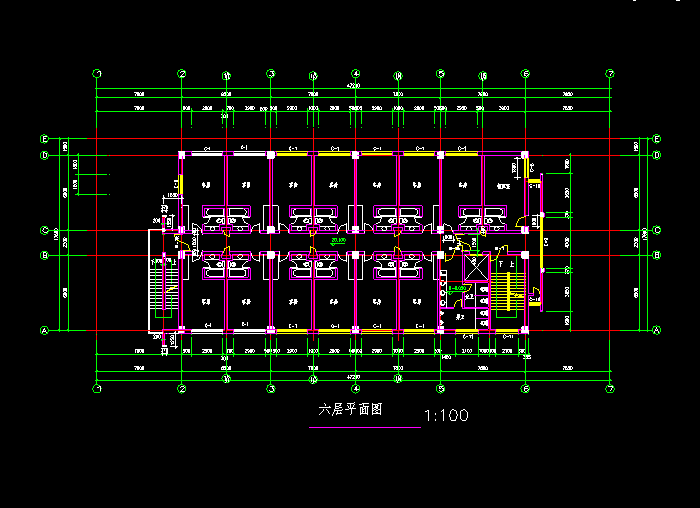 宾馆建筑施工图纸2