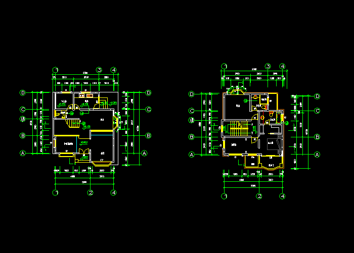 别墅户型建筑图纸2