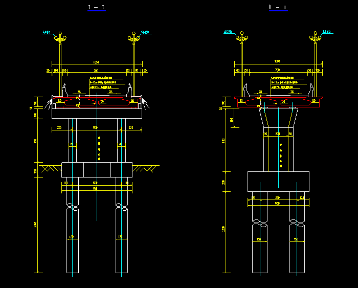 高速人行桥全套CAD施工图2