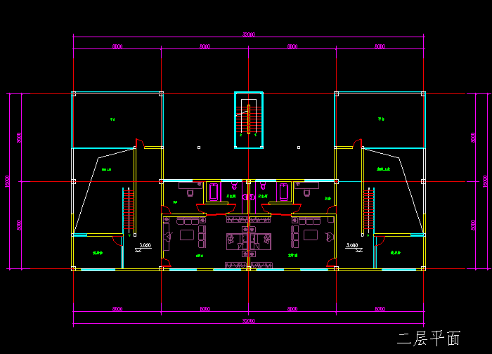 别墅户型建筑图纸3