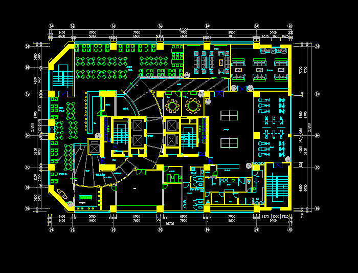 某单身公寓建筑结构设计CAD施工图5