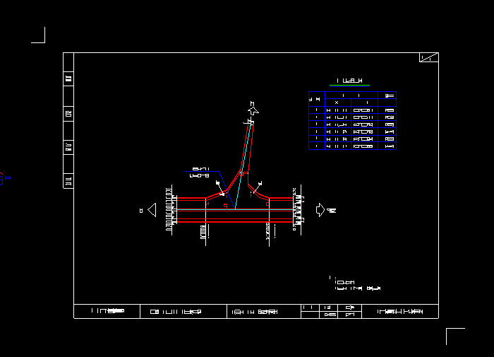 32条公路设计CAD图纸施工图3