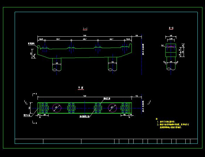 桥头搭板钢筋构造设计CAD图纸5