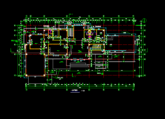 某综合楼方案CAD建筑施工图2
