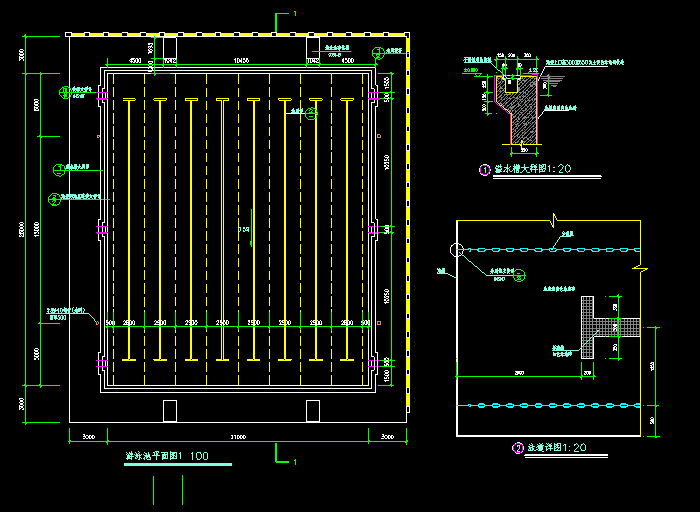 某综合楼方案CAD建筑施工图4