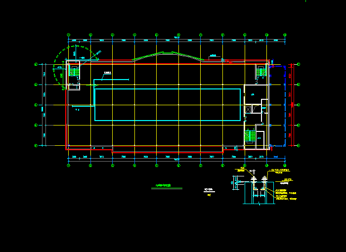 中高层商住楼建筑施工设计图7
