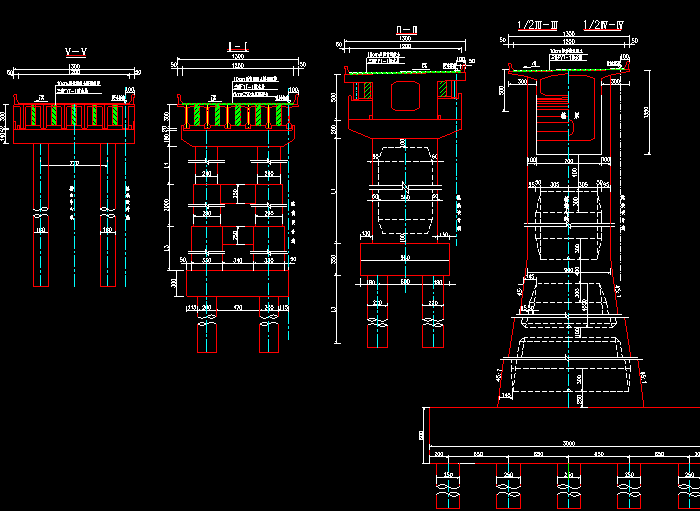 大桥CAD建筑施工图1
