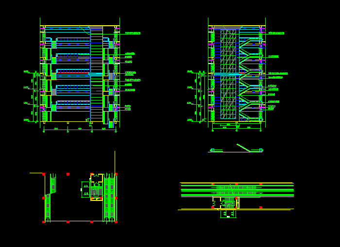 藏式风格CAD设计建筑图纸4