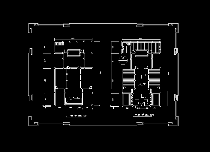 古建筑CAD设计图纸7