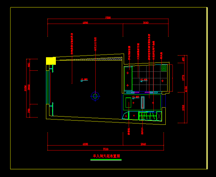 某小区房屋设计CAD施工图