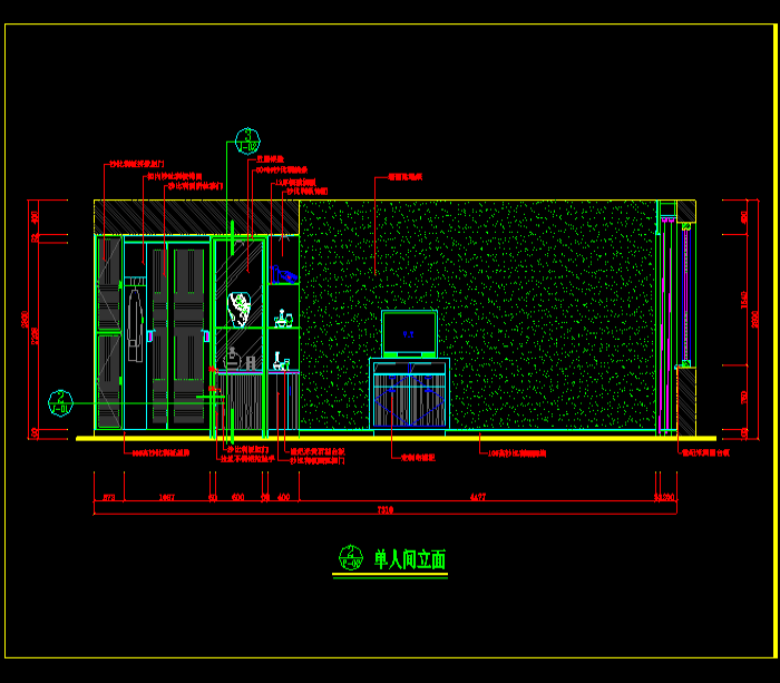 某小区房屋设计CAD施工图