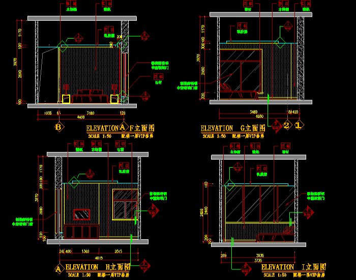 某酒店建筑设计CAD施工图