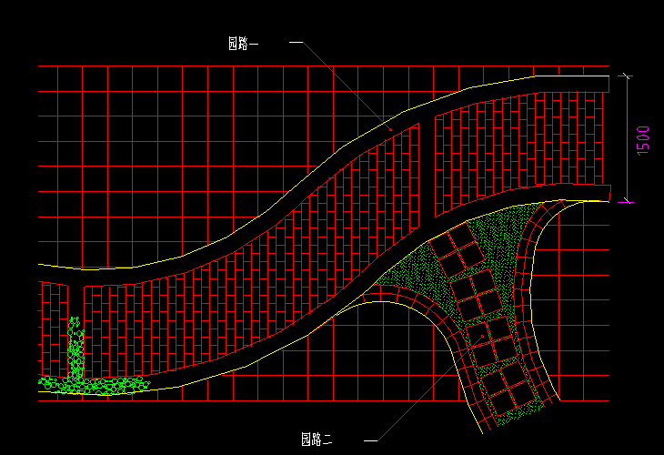 园路交接