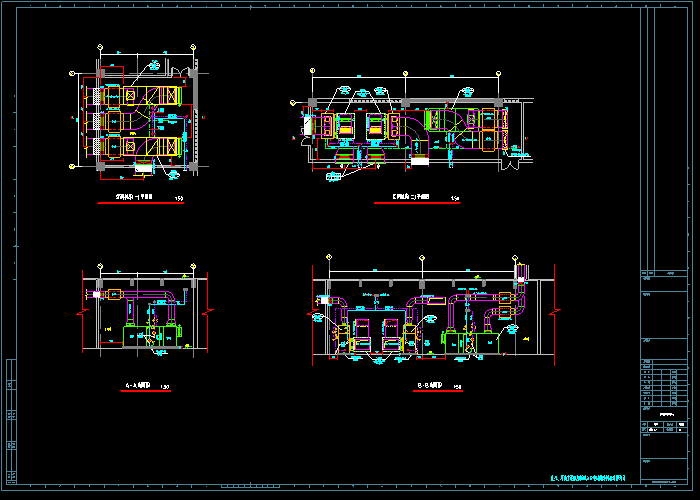 空调机房大样图