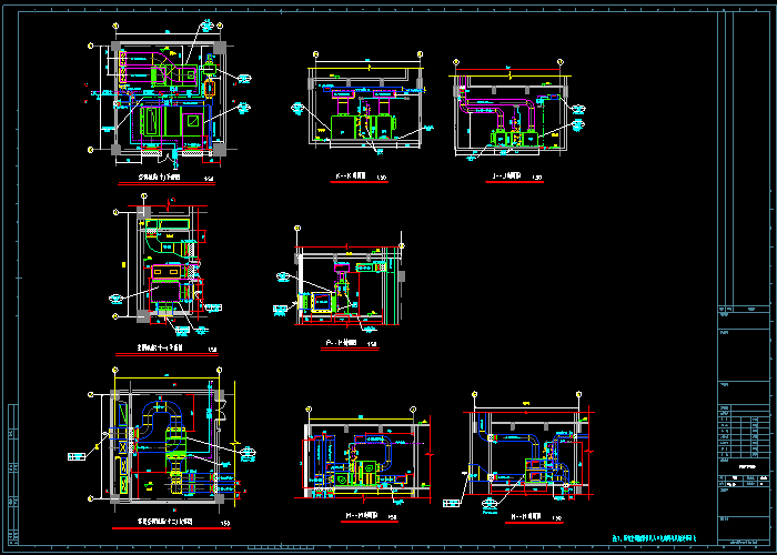 空调机房大样图