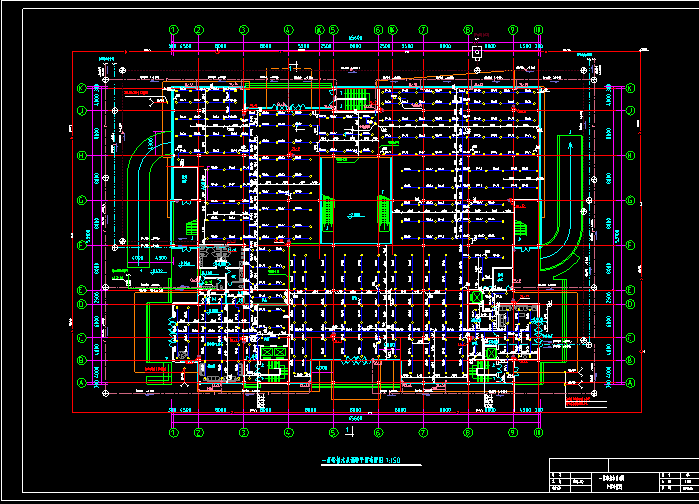 一层给排水及消防布置图