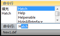 选择Hatch命令，启动图案填充命令