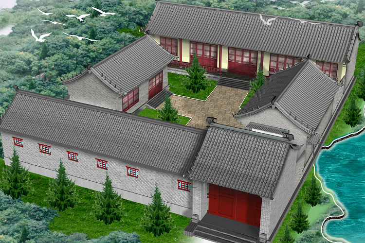 中国古建筑151套CAD图纸设计图+施工效果图