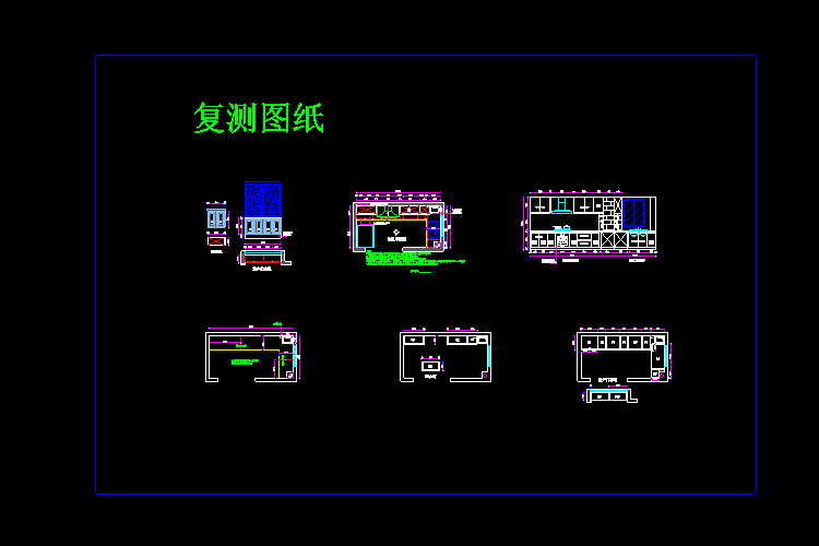 CAD图纸大全柜类整理-柜类设计CAD设计图