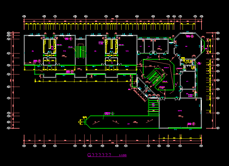 建筑设计CAD方案图