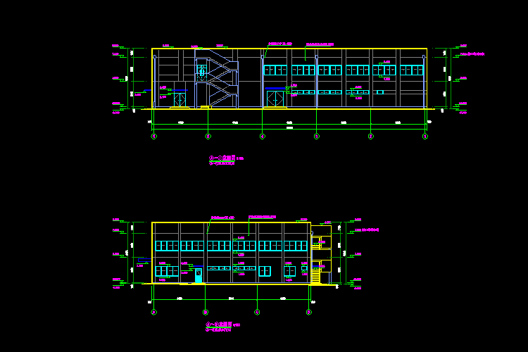 厚生楼CAD建筑施工图图纸分享
