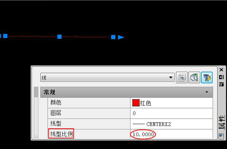 调节好线型比例