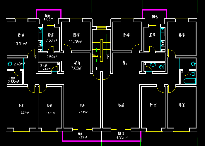 房屋户型图1