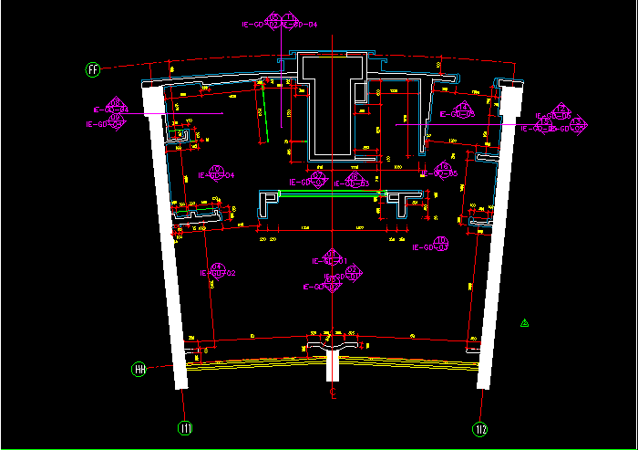 商务酒店CAD设计施工图纸3