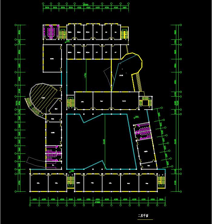 学校综合楼全套建筑图设计CAD施工图5