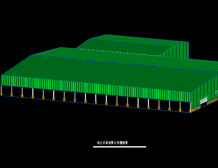 某公司钢筋结构设计CAD施工图6