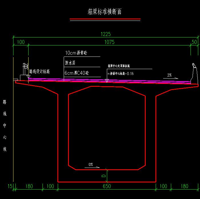 钢构古宋河大桥CAD施工图2
