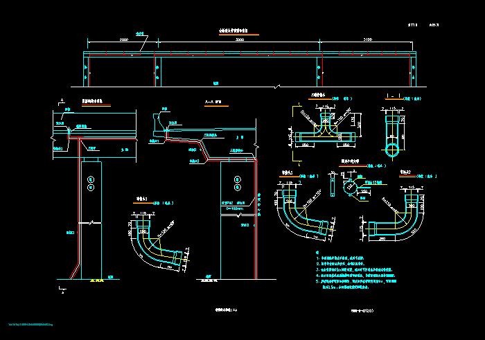 分离式立交桥设计CAD施工图5